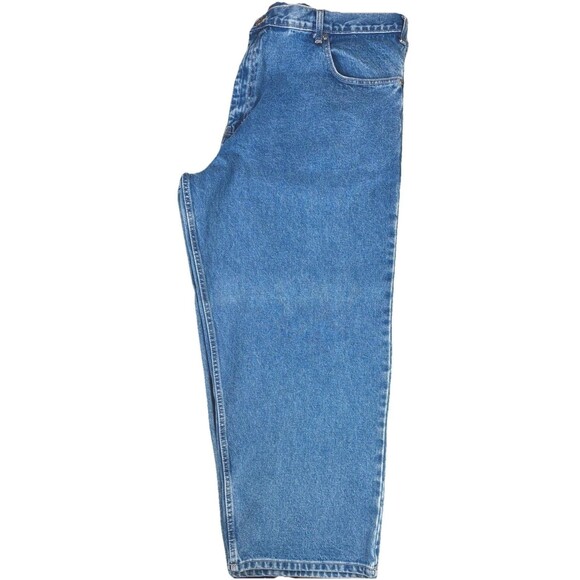 NWT Men’s Faded Glory W49 X L30 Relaxed Fit Denim Med Wash Blue Jeans - Picture 1 of 6
